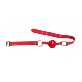 Красный кляп-шарик Firecracker - Lola Games - купить с доставкой в Долгопрудном