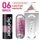 Мастурбатор SPINNER Brick - Tenga - в Долгопрудном купить с доставкой