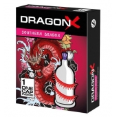 Презерватив Sitabella Dragon SOUTHERN с усиками - Sitabella - купить с доставкой в Долгопрудном