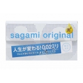 Ультратонкие презервативы Sagami Original 0.02 Extra Lub с увеличенным количеством смазки - 12 шт. - Sagami - купить с доставкой в Долгопрудном