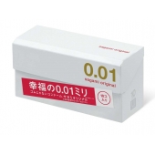 Супер тонкие презервативы Sagami Original 0.01 - 10 шт. - Sagami - купить с доставкой в Долгопрудном