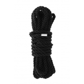 Черная веревка для шибари DELUXE BONDAGE ROPE - 5 м. - Dream Toys - купить с доставкой в Долгопрудном