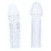 Комплект из 2 прозрачных насадок на пенис PENIS EXTENDER PACK - Dream Toys - в Долгопрудном купить с доставкой