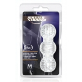 Прозрачный фигурный мастурбатор Master Stroker - Blush Novelties - в Долгопрудном купить с доставкой