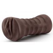 Коричневый мастурбатор-вагина Hot Chocolate Brianna - Blush Novelties - в Долгопрудном купить с доставкой