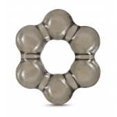 Дымчатое эрекционное кольцо Stay Hard Thick Bead Cock Ring - Blush Novelties - в Долгопрудном купить с доставкой