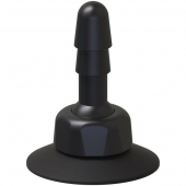 Плаг с присоской для фиксации насадок Deluxe 360° Swivel Suction Cup Plug - Doc Johnson - купить с доставкой в Долгопрудном