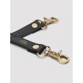 Черный фиксатор для манжет Bound to You Faux Leather Hogtie - Fifty Shades of Grey - купить с доставкой в Долгопрудном