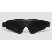 Черная плотная маска на глаза Bound to You Faux Leather Blindfold - Fifty Shades of Grey - купить с доставкой в Долгопрудном