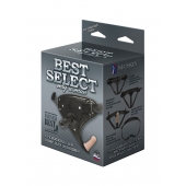 Пояс HARNESS BEST SELECT с вагинальной пробкой - LOVETOY (А-Полимер) - купить с доставкой в Долгопрудном