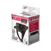 Черный пояс для насадок CLASS STRAP Restyling - LOVETOY (А-Полимер) - купить с доставкой в Долгопрудном