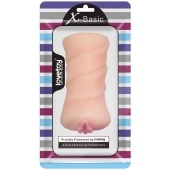 Телесный мастурбатор-вагина X-Basic Pocket Pussy без вибрации - Lovetoy - в Долгопрудном купить с доставкой