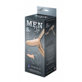 Телесный мужской парапротез MEN STYLE - 15 см. - LOVETOY (А-Полимер) - купить с доставкой в Долгопрудном