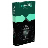 Презервативы с пролонгирующим эффектом DOMINO Classic Long action - 6 шт. - Domino - купить с доставкой в Долгопрудном
