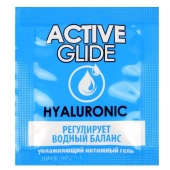 Лубрикант на водной основе Active Glide с гиалуроновой кислотой - 3 гр. - Биоритм - купить с доставкой в Долгопрудном