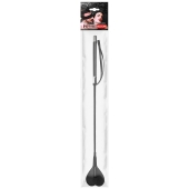 Черный стек с наконечником-сердечком - 54 см. - Notabu - купить с доставкой в Долгопрудном