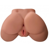 Кофейный мастурбатор-полуторс Perfect Ass Masturbator - Pipedream - в Долгопрудном купить с доставкой