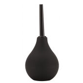 Черный анальный душ ANAL DOUCHE с прямым наконечником - Dream Toys - купить с доставкой в Долгопрудном