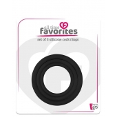 Набор из 3 эрекционных колец SILICONE COCKRINGS - Dream Toys - в Долгопрудном купить с доставкой