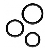 Набор из 3 эрекционных колец SILICONE COCKRINGS - Dream Toys - в Долгопрудном купить с доставкой