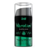 Жидкий интимный гель с эффектом вибрации Vibration! Ganjah - 15 мл. - INTT - купить с доставкой в Долгопрудном