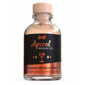 Массажный гель с согревающим эффектом Aperol - 30 мл. - INTT - купить с доставкой в Долгопрудном