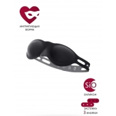 Черная плотная силиконовая маска - ToyFa - купить с доставкой в Долгопрудном