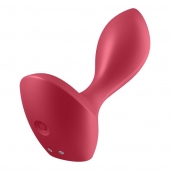 Красный вибромассажёр простаты Satisfyer Backdoor Lover - 14 см. - Satisfyer - в Долгопрудном купить с доставкой
