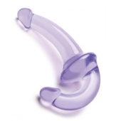 Фиолетовый безремневой страпон Strapless Strap-On - Lux Fetish - купить с доставкой в Долгопрудном