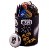 Текстурированные презервативы в кейсе MAXUS So Much Sex - 100 шт. - Maxus - купить с доставкой в Долгопрудном