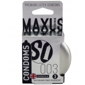 Экстремально тонкие презервативы в железном кейсе MAXUS Extreme Thin - 3 шт. - Maxus - купить с доставкой в Долгопрудном