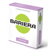 Классические презервативы Bariera Classic - 3 шт. - Bariera - купить с доставкой в Долгопрудном