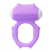 Фиолетовое виброкольцо на пенис Zort - A-toys - в Долгопрудном купить с доставкой