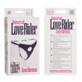 Трусы для страпона с универсальным креплением Universal Love Rider Luxe Harness - California Exotic Novelties - купить с доставкой в Долгопрудном