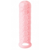 Розовый фаллоудлинитель Homme Long - 15,5 см. - Lola Games - в Долгопрудном купить с доставкой