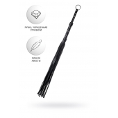 Черный флоггер Anonymo - 64 см. - ToyFa - купить с доставкой в Долгопрудном