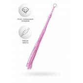 Розовый флоггер Anonymo - 64 см. - ToyFa - купить с доставкой в Долгопрудном
