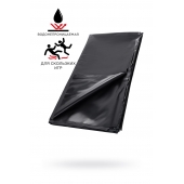 Черная простыня для секса из ПВХ - 220 х 200 см. - ToyFa - купить с доставкой в Долгопрудном