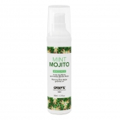 Разогревающее массажное масло с ароматом мохито Gourmet Mint Mojito - 50 мл. - Exsens - купить с доставкой в Долгопрудном