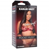 Мастурбатор-вагина Karlee Grey ULTRASKYN Pocket Pussy - Doc Johnson - в Долгопрудном купить с доставкой