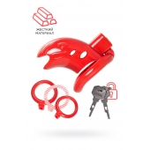 Красный мужской пояс верности из пластика - ToyFa - купить с доставкой в Долгопрудном