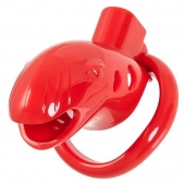 Красный мужской пояс верности из пластика - ToyFa - купить с доставкой в Долгопрудном