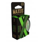 Презервативы в пластиковом кейсе MAXUS AIR Mixed - 3 шт. - Maxus - купить с доставкой в Долгопрудном