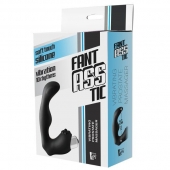 Черный вибромассажер простаты FantASStic Vibrating Prostate Massager - 11,3 см. - Dream Toys - в Долгопрудном купить с доставкой