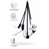 Черные секс-качели Anonymo №0503 - ToyFa - купить с доставкой в Долгопрудном