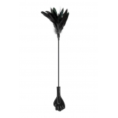 Двусторонний стек-щекоталка Sweet Caress Feather Whip - 58 см. - Sweet Caress - купить с доставкой в Долгопрудном