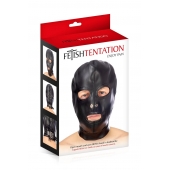 Маска-шлем с прорезями для глаз и рта - Fetish Tentation - купить с доставкой в Долгопрудном