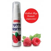 Гель-смазка Tutti-frutti с малиновым вкусом - 30 гр. - Биоритм - купить с доставкой в Долгопрудном