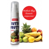 Гель-смазка Tutti-frutti со вкусом тропических фруктов - 30 гр. - Биоритм - купить с доставкой в Долгопрудном