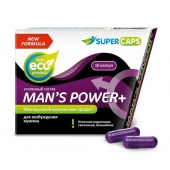 Возбуждающее средство для мужчин Mans Power plus - 10 капсул (0,35 гр.) +1 в подарок - SuperCaps - купить с доставкой в Долгопрудном